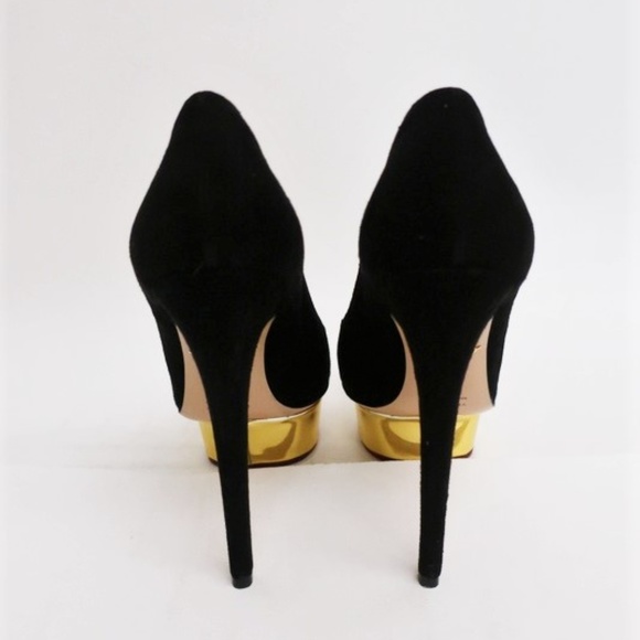 Charlotte Olympia Dolly Island Platform Sz 37 - Picture 6 of 8